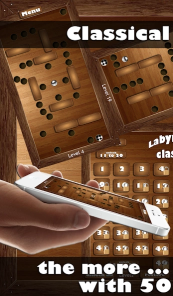 Wooden Labyrinth - Maze 1.0 Screenshot