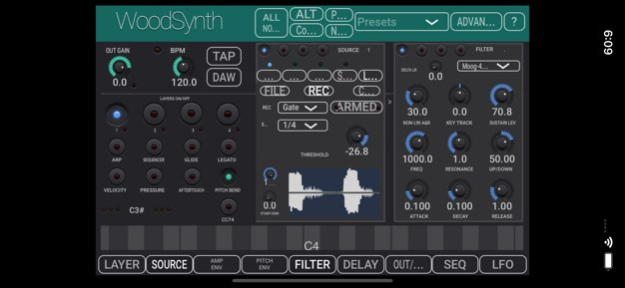 WoodSynth 4.2.1 Screenshot