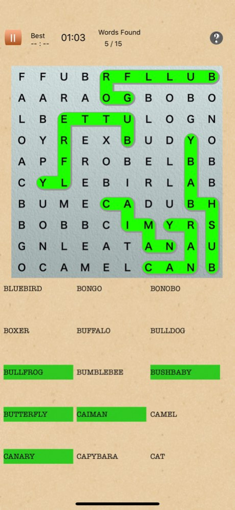 Word Finder : New Style 1.2.29 Screenshot