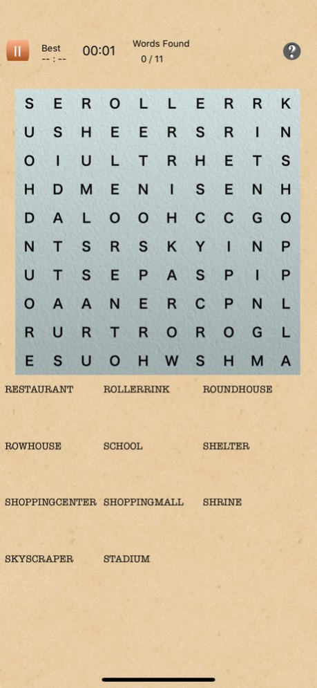 Word Finder : New Style 1.2.29 Screenshot