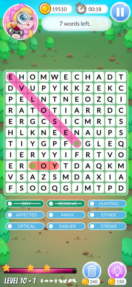 Word search find hidden words 1.0.2 Screenshot
