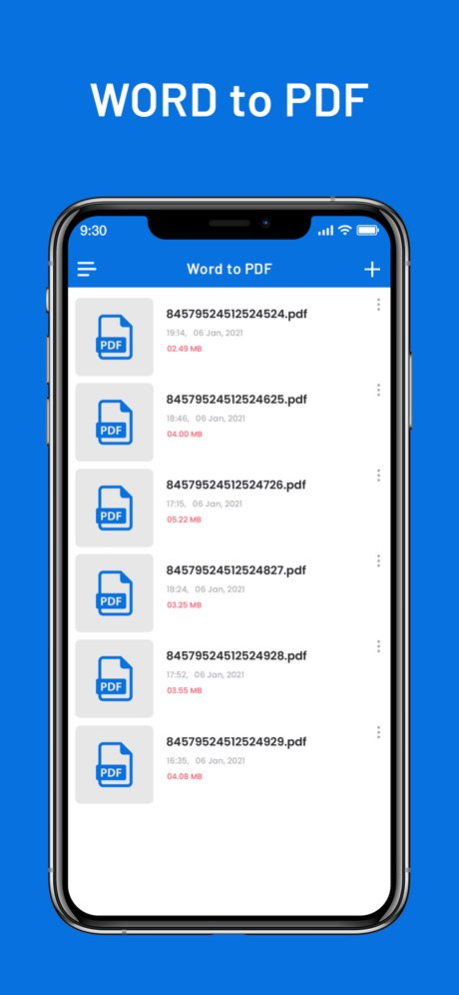 Word To PDF Converter & Reader 1.3 Screenshot