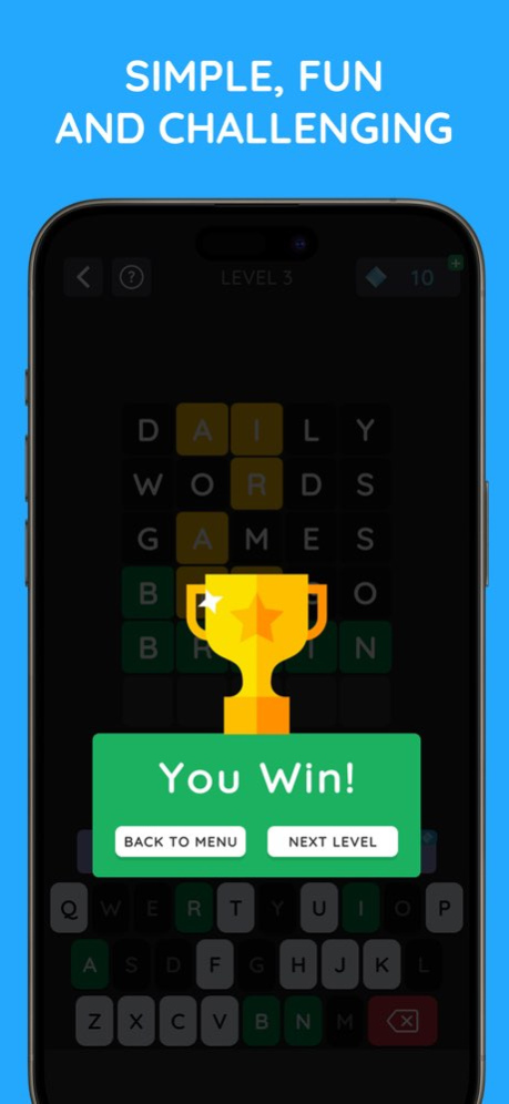 WordDaily: Guess the Word 1.5 Screenshot
