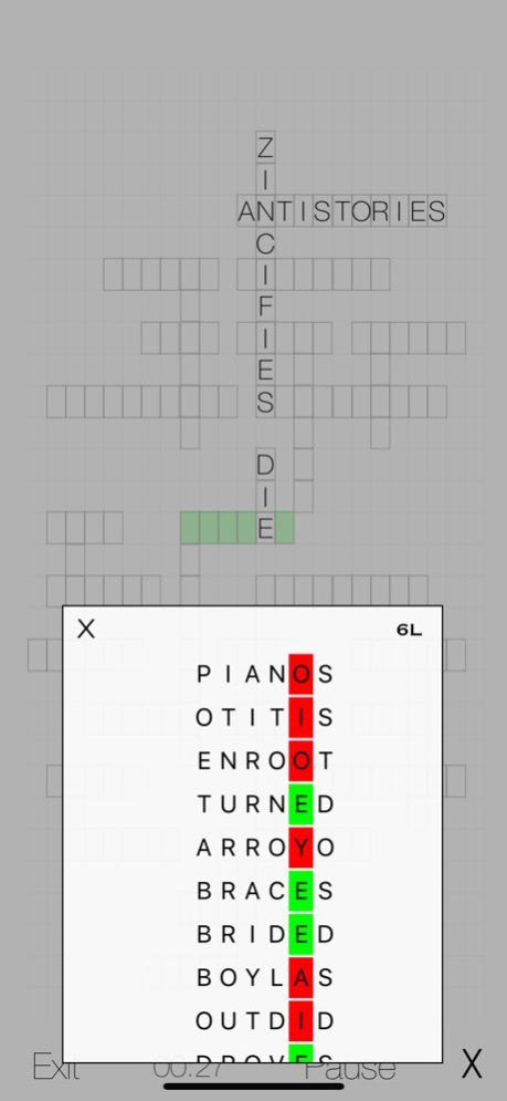 WordFill Lite 3.0 Screenshot