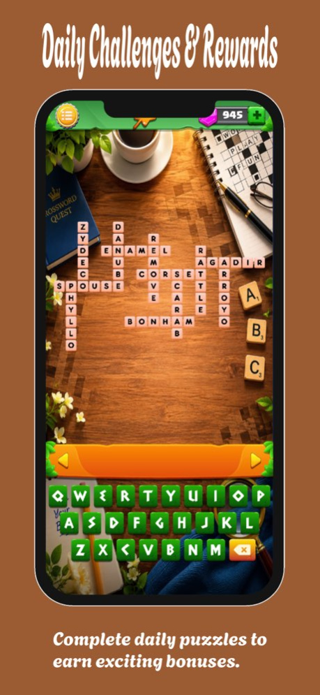 WordVista: Crossword Quest 2.1 Screenshot