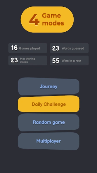 Wordly - unlimited word game 1.5 Screenshot