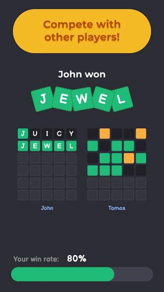Wordly - unlimited word game 1.5 Screenshot