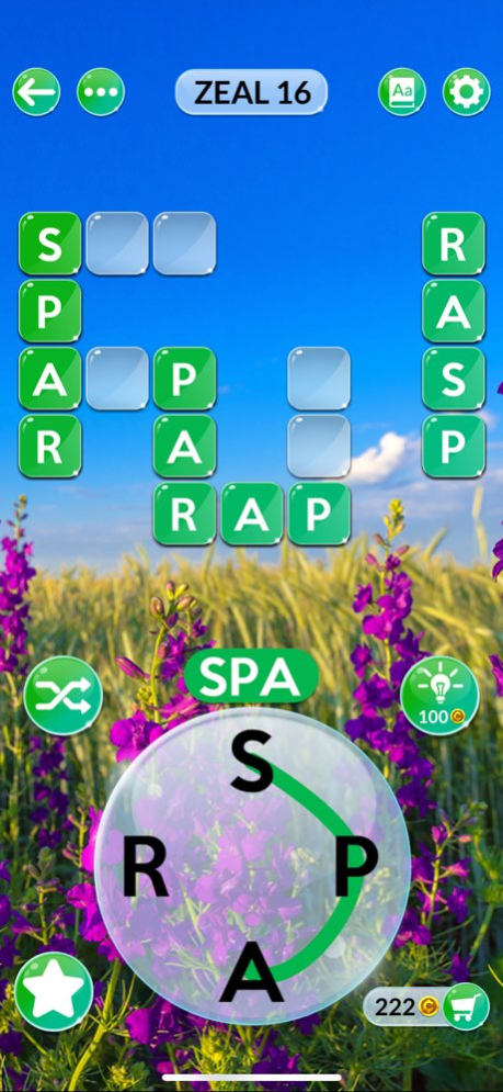 Wordscapes In Bloom 1.12.2 Screenshot