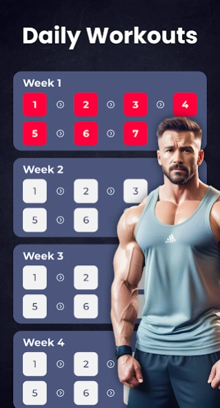Workout Planner 30 Day Fitness 1.40 Screenshot