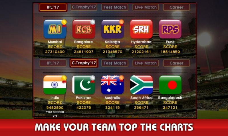 World Cricket Indian T20 Live 2021  Screenshot