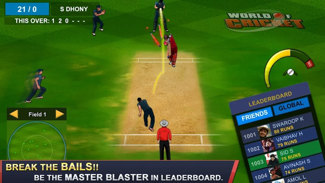 World of Cricket :Championship 14.5 Screenshot