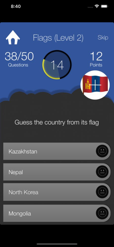 World Quiz Trivia Game 1.02 Screenshot