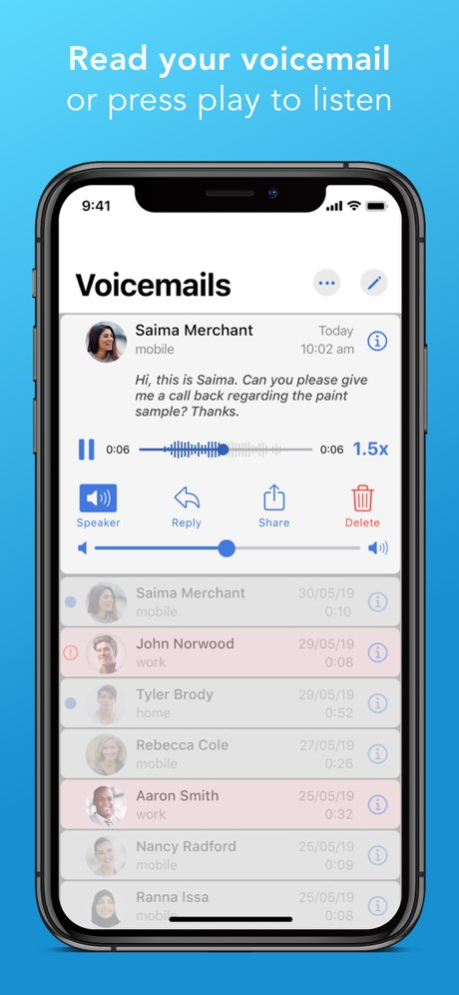 World Voicemail 4.0.15 Screenshot