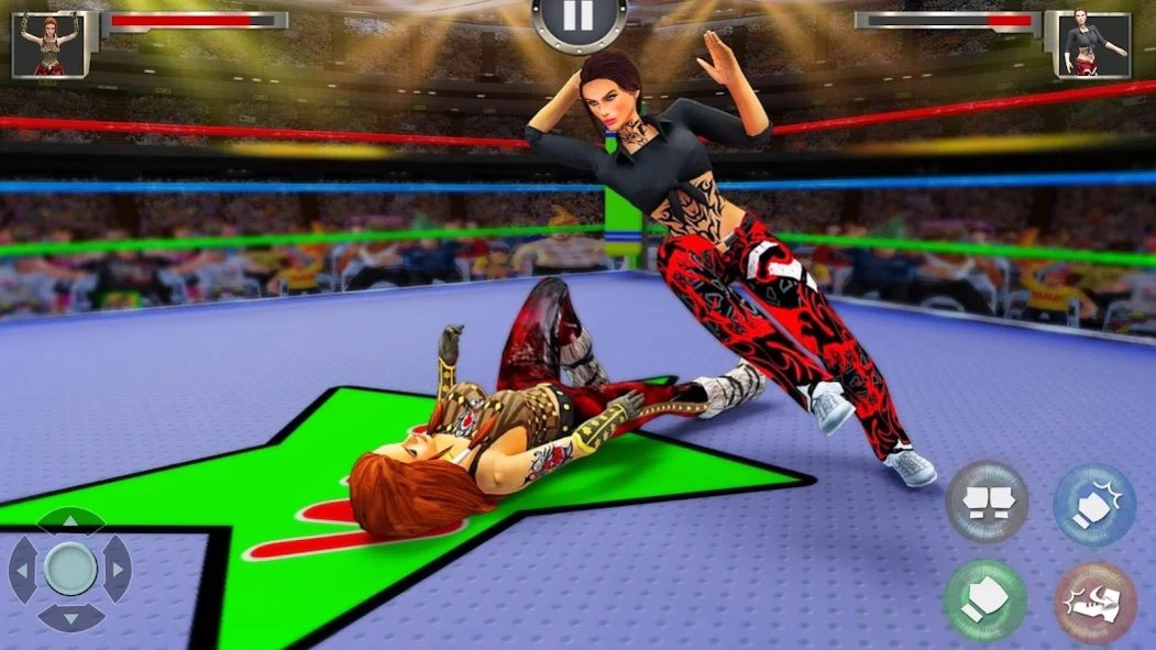 Girls Wrestling Fighting Games 1.3.2 Screenshot