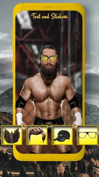 Wrestler Photo Editor 2.2 Screenshot
