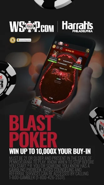 WSOP Real Money Poker - PA 8.52.6.112 Screenshot