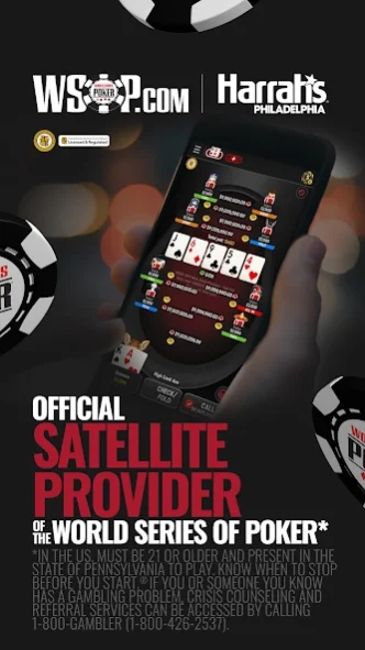 WSOP Real Money Poker - PA 8.52.6.112 Screenshot