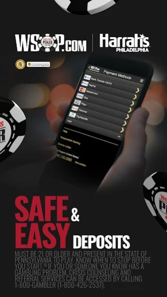WSOP Real Money Poker - PA 8.52.6.112 Screenshot
