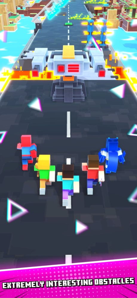 Hero Craft Merge: Run & Battle 4.0 Screenshot