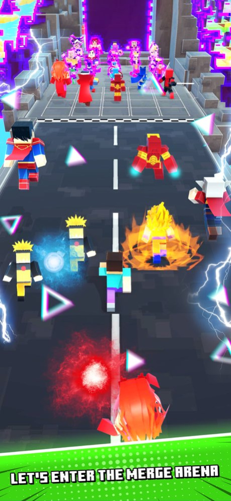 Hero Craft Merge: Run & Battle 4.0 Screenshot