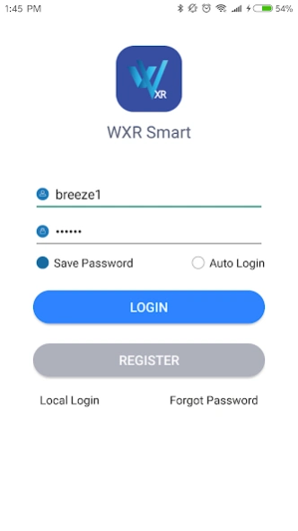 WXR Smart 5.6.55.2 Screenshot