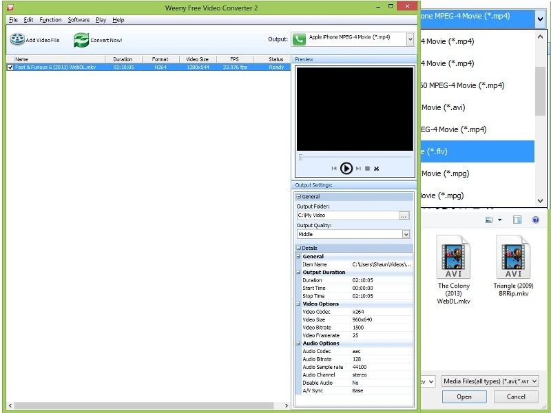Wy Video Converter Free 1.4 Screenshot