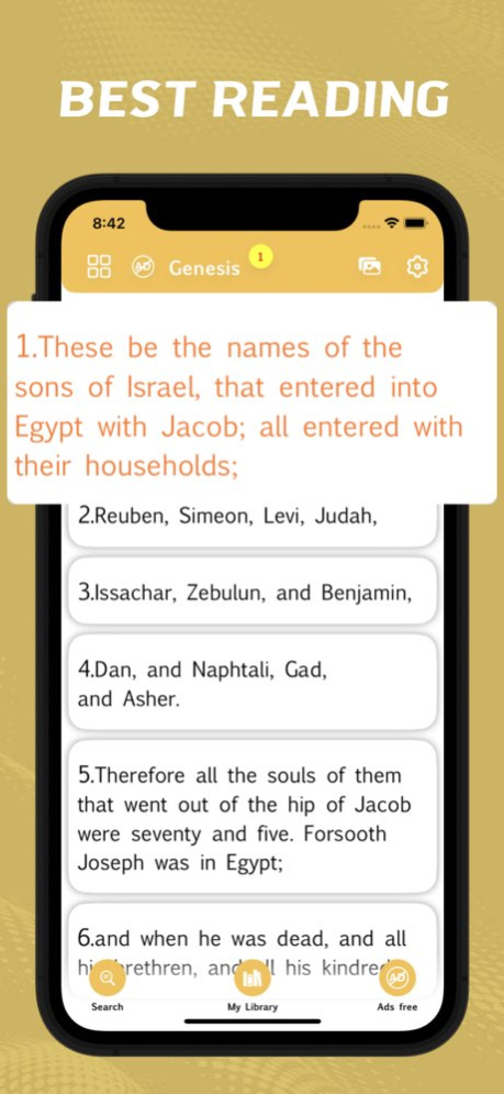 Wycliffes bible 3.2 Screenshot