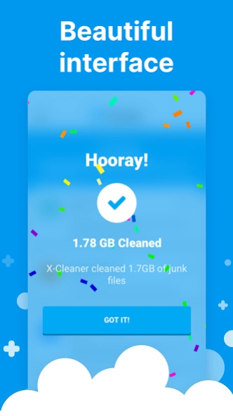 X Cleaner - Sweeper & Cleanup 1.7.46.216b Screenshot