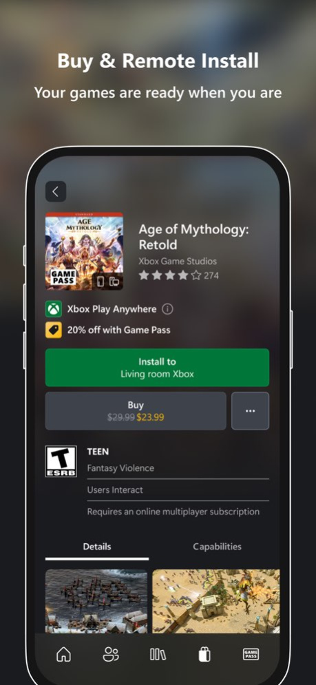 XBOX 2609.3.1 Screenshot