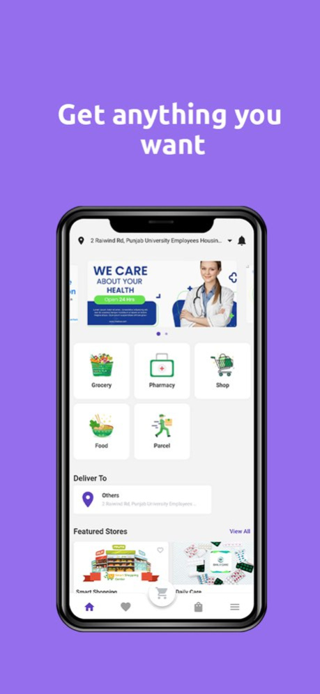 XdelNow : Food Delivery & More 2.1.3 Screenshot