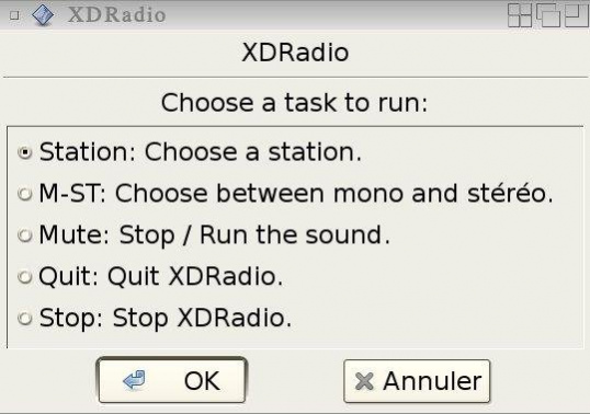 XDRadio 0.2 Screenshot
