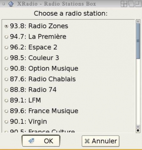 XDRadio 0.2 Screenshot