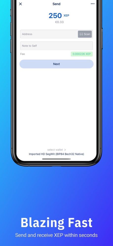 XEP Wallet 1.0.3 Screenshot