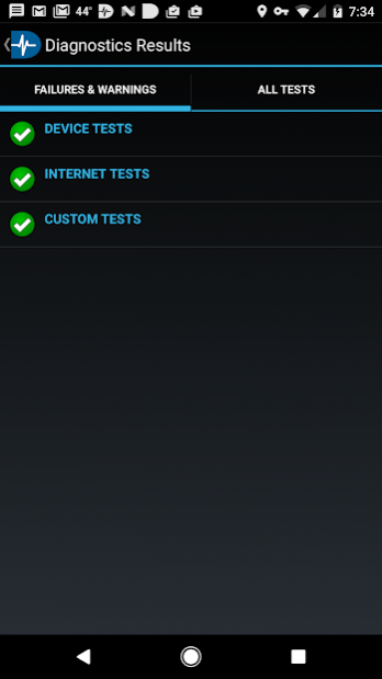 NetMotion Diagnostics® 4.73.23889 Screenshot