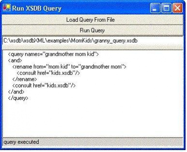 xsdb -- eXtremely Simple DataBase  Screenshot