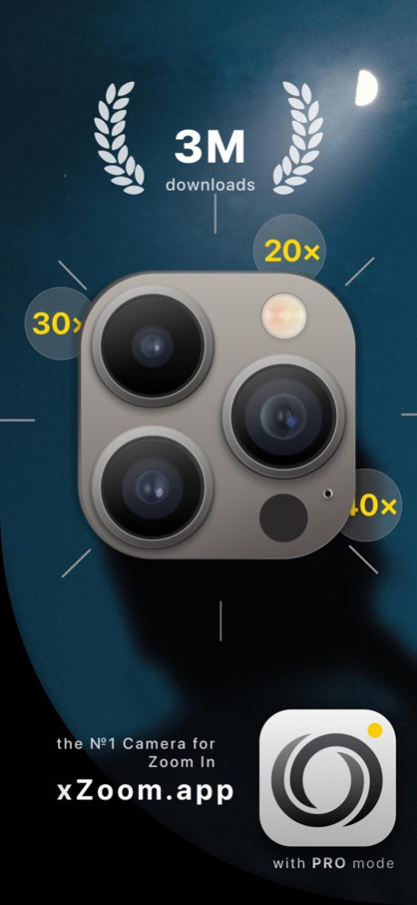 xZoom Cam - PRO Camera 1.1.425 Screenshot