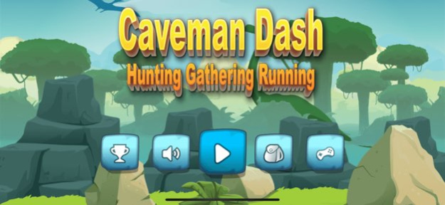 Caveman Dash - Dino Hunter 1.3.0 Screenshot