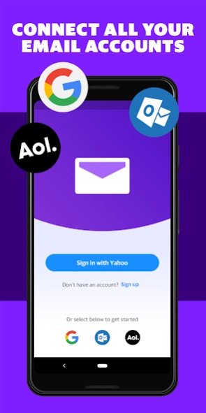 Yahoo Mail Go- Organized Email  Screenshot