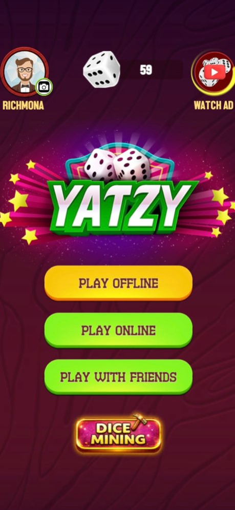 Yatzy Go: Classic Dice Game 4.3 Screenshot