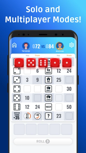 Yatzy: Dice Game Online 3.2.0 Screenshot