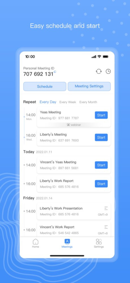 Yeas Meeting 3.0.2 Screenshot