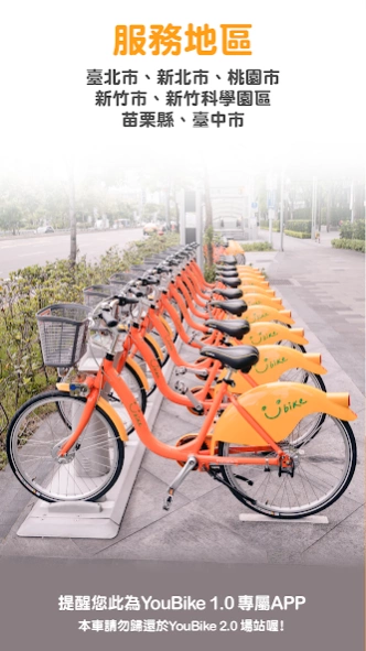 YouBike微笑單車1.0 官方版 4.15.0 Screenshot