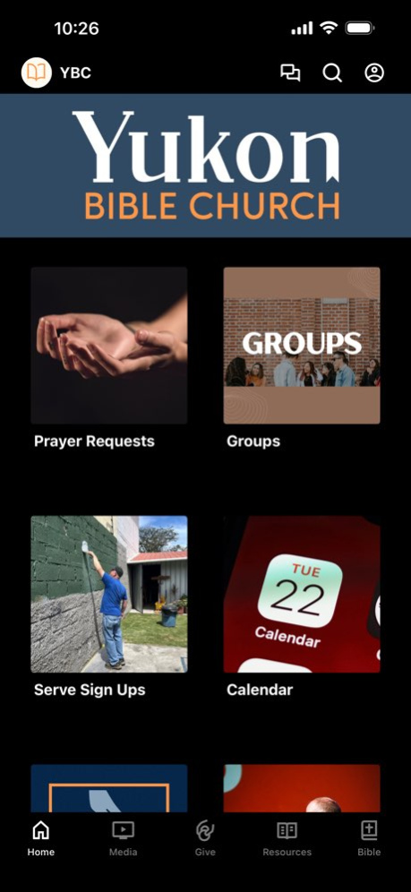 Yukon Bible Church 6.21.1.1 Screenshot