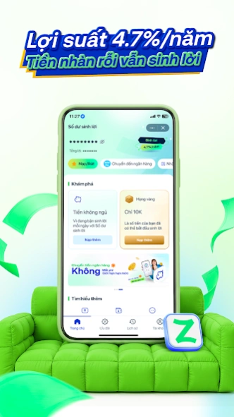 Zalopay-Thanh toán & Tài chính 11.13.1 Screenshot