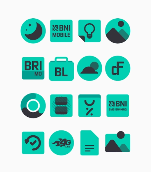 Zamrud Turqoise - Icon Pack  Screenshot