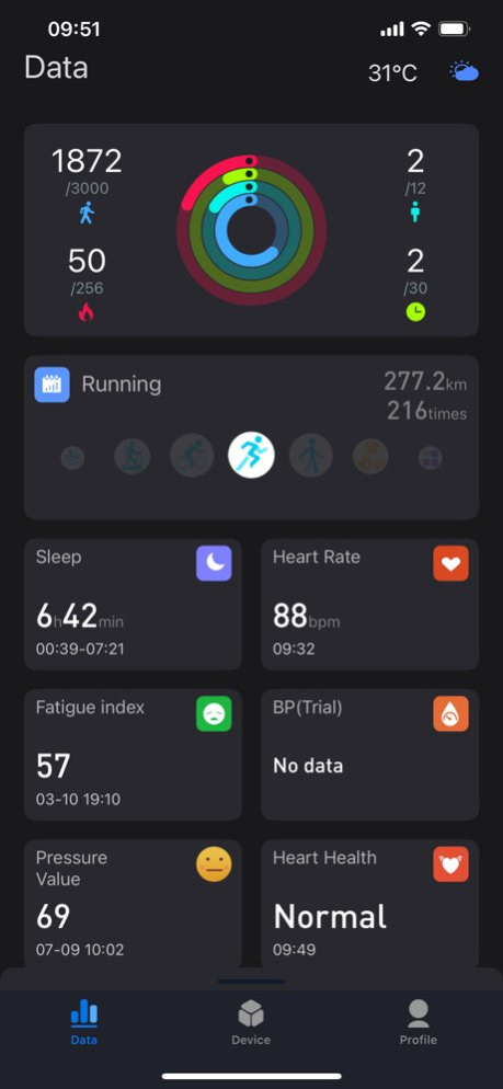 Zeroner(Zeroner health Pro) 7.2.3 Screenshot