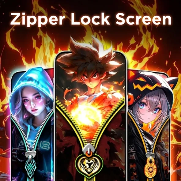 Zipper Lock Screen 20260825.31 Screenshot