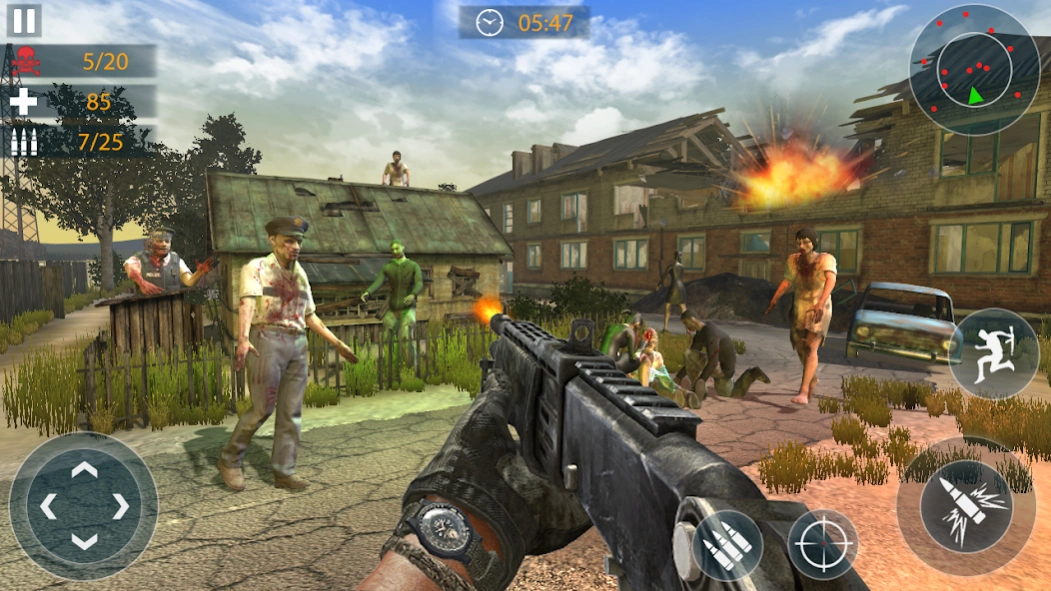 Zombie Shooting Games 1.11 Screenshot