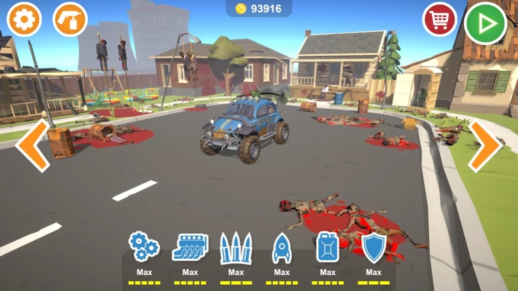Zombie Cars Crush: Racing Die 1.31 Screenshot