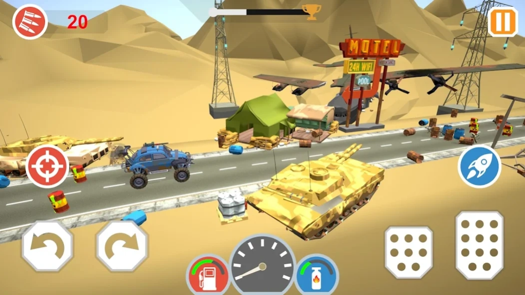Zombie Cars Crush: Racing Die 1.31 Screenshot